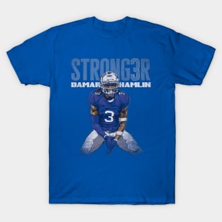 Damar Hamlin Buffalo Stronger T-Shirt